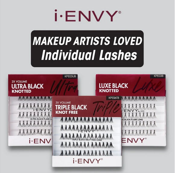 i*ENVY Ultra Black Knotted Individual Lash