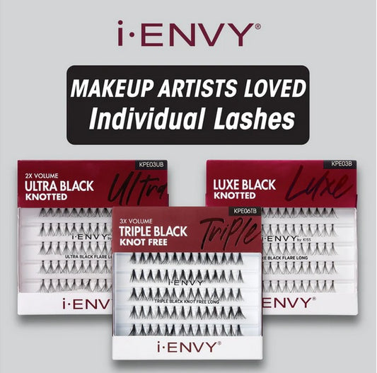i*ENVY Ultra Black Knotted Individual Lash