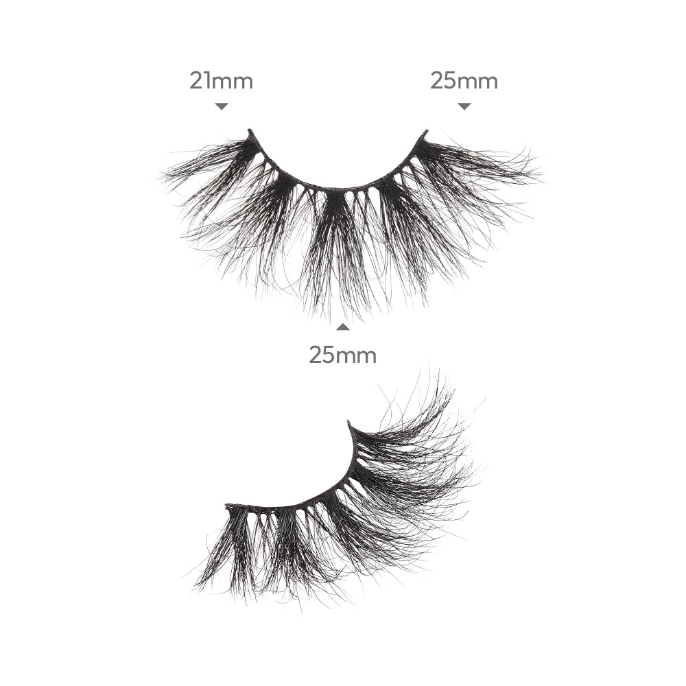 i-ENVY Luxury Mink Lashes (25mm) Glamorous Eye Look!!