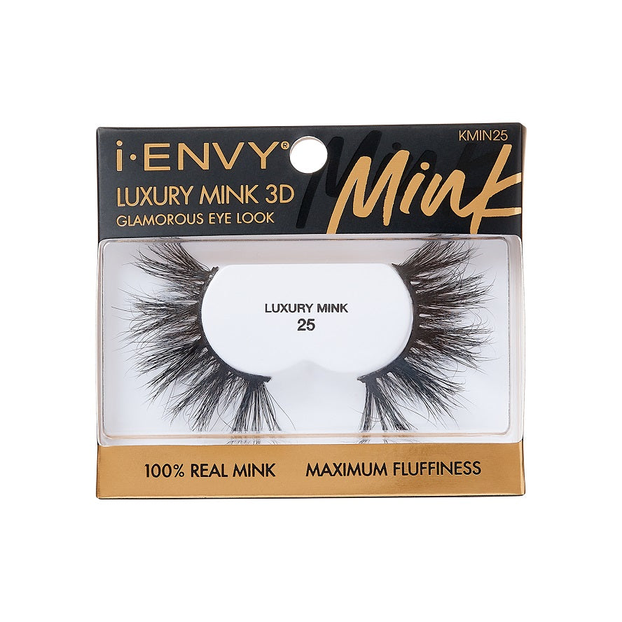 i-ENVY Luxury Mink Lashes (25mm) Glamorous Eye Look!!