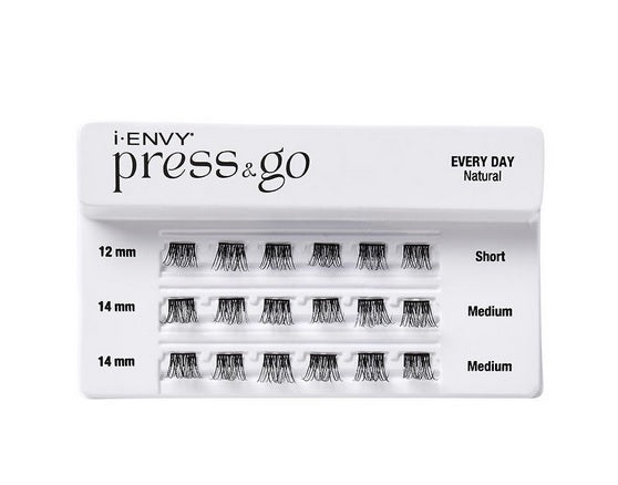 i*ENVY Press & Go Press On Cluster Lashes