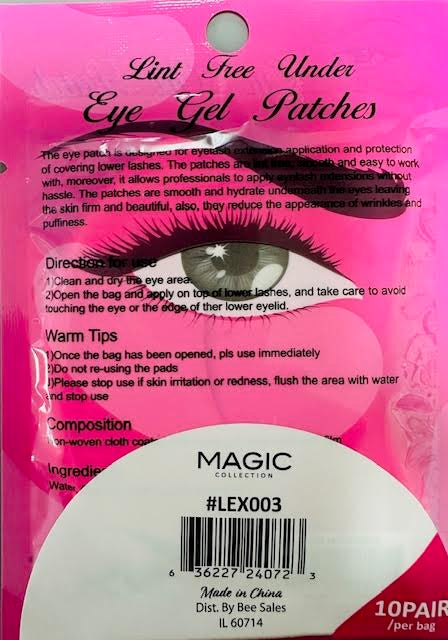 MAGIC COLLECTION EYE PADS FOR EYELASH EXTENSION