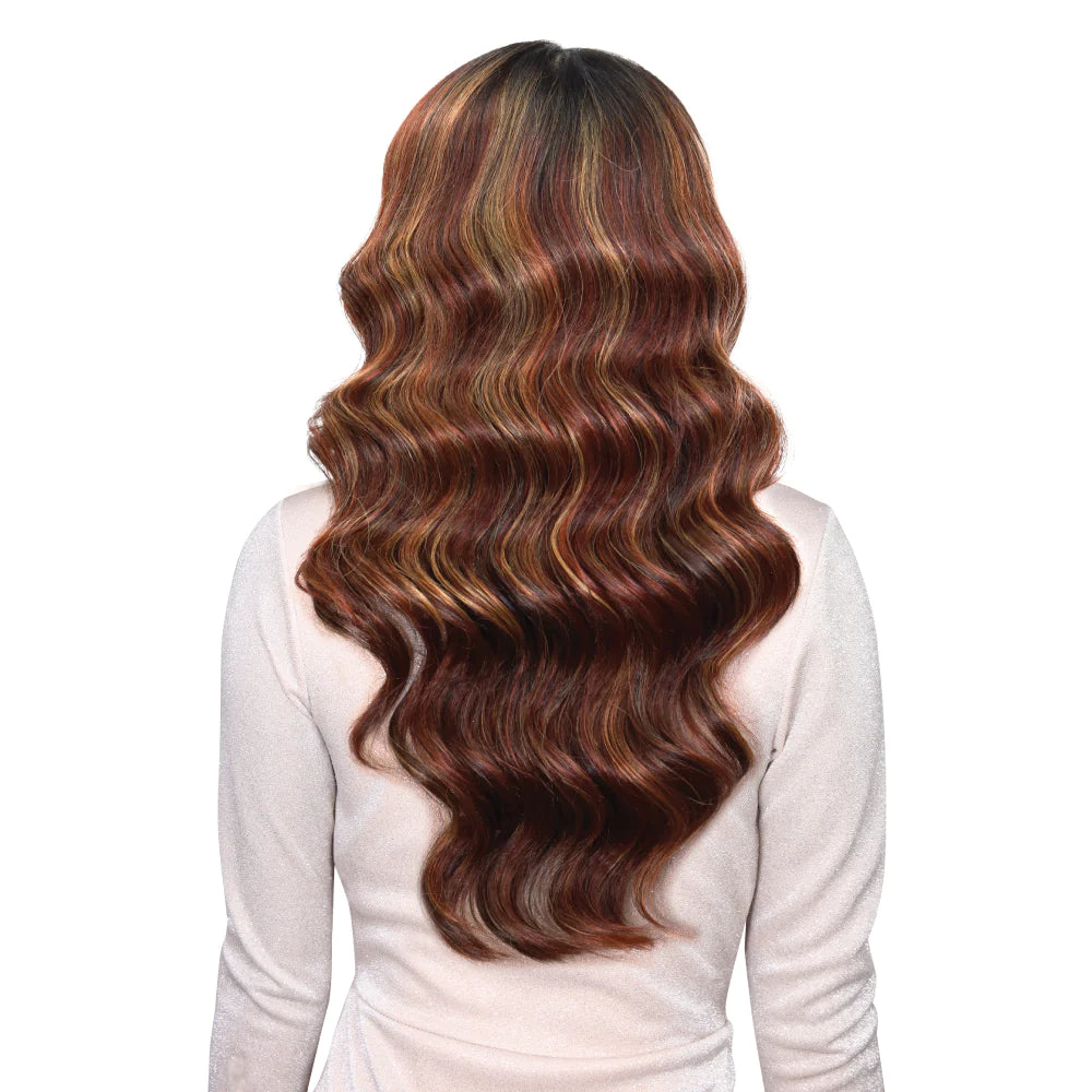 tru wig Human Blended Lace Front Wig PHB-EVELYN