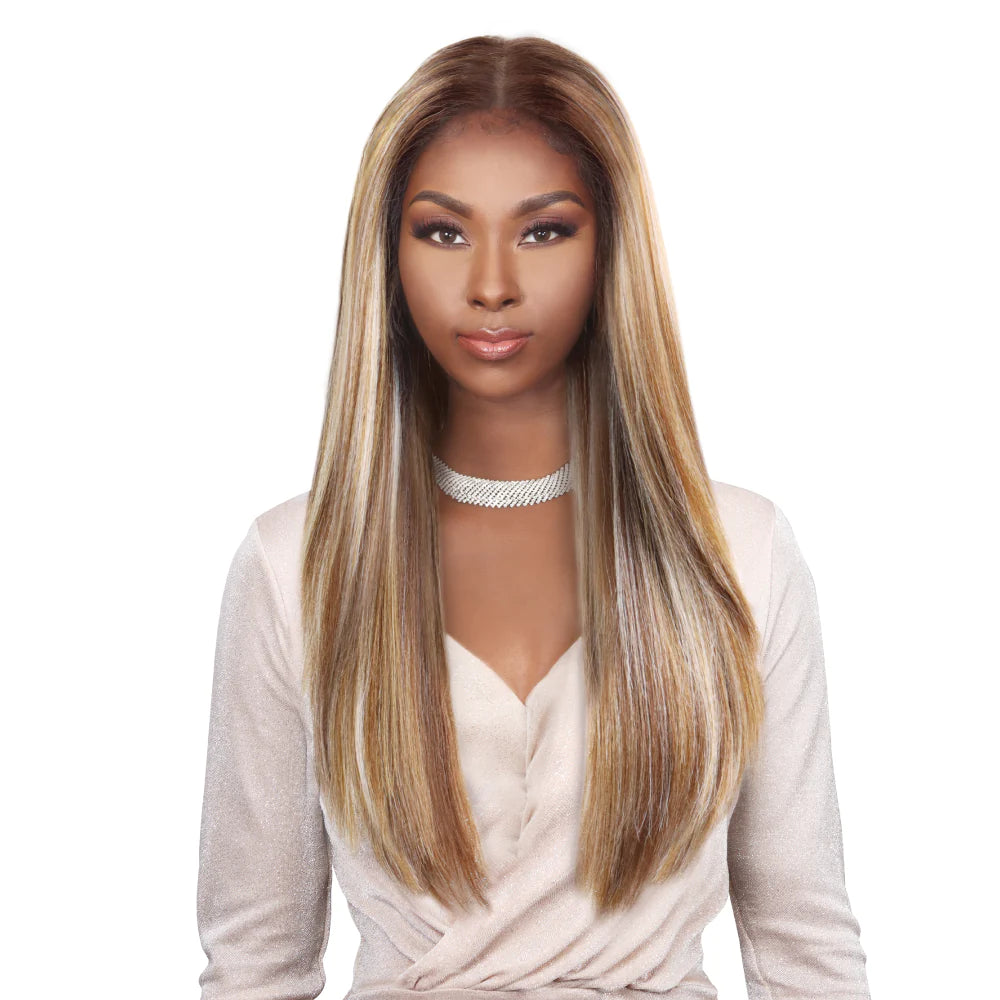 tru wig Human Blended Lace Front Wig PHB-MIKA