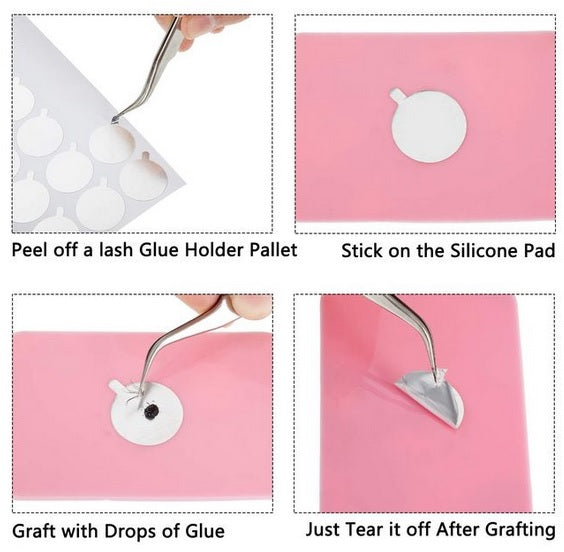 MAGIC COLLECTION GLUE STICKERS FOR EYELASH EXTENSION