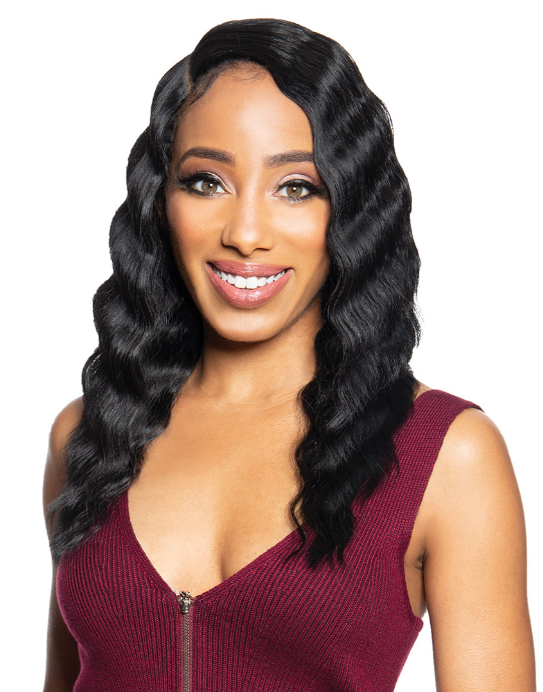 Zury SIS Synthetic Crimp Curl Wig 16" | HD Lace | 5" Hand-Tied Part