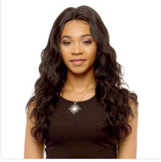 Bewigg 100% Human Hair Virgin Remi Brazilian 360 Full Lace Wig HL360BW24