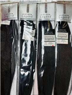 Human Quality Hair for Braiding LEGEND YAKI BULK 18" #1 Jet Black