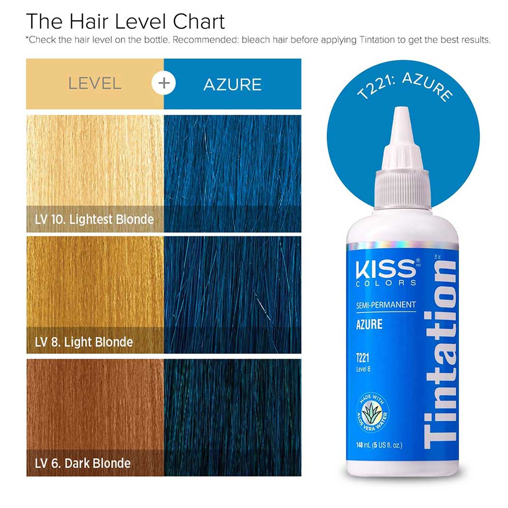 KIss Tintation Semi Permanent Hair Color 5 US fl. oz.