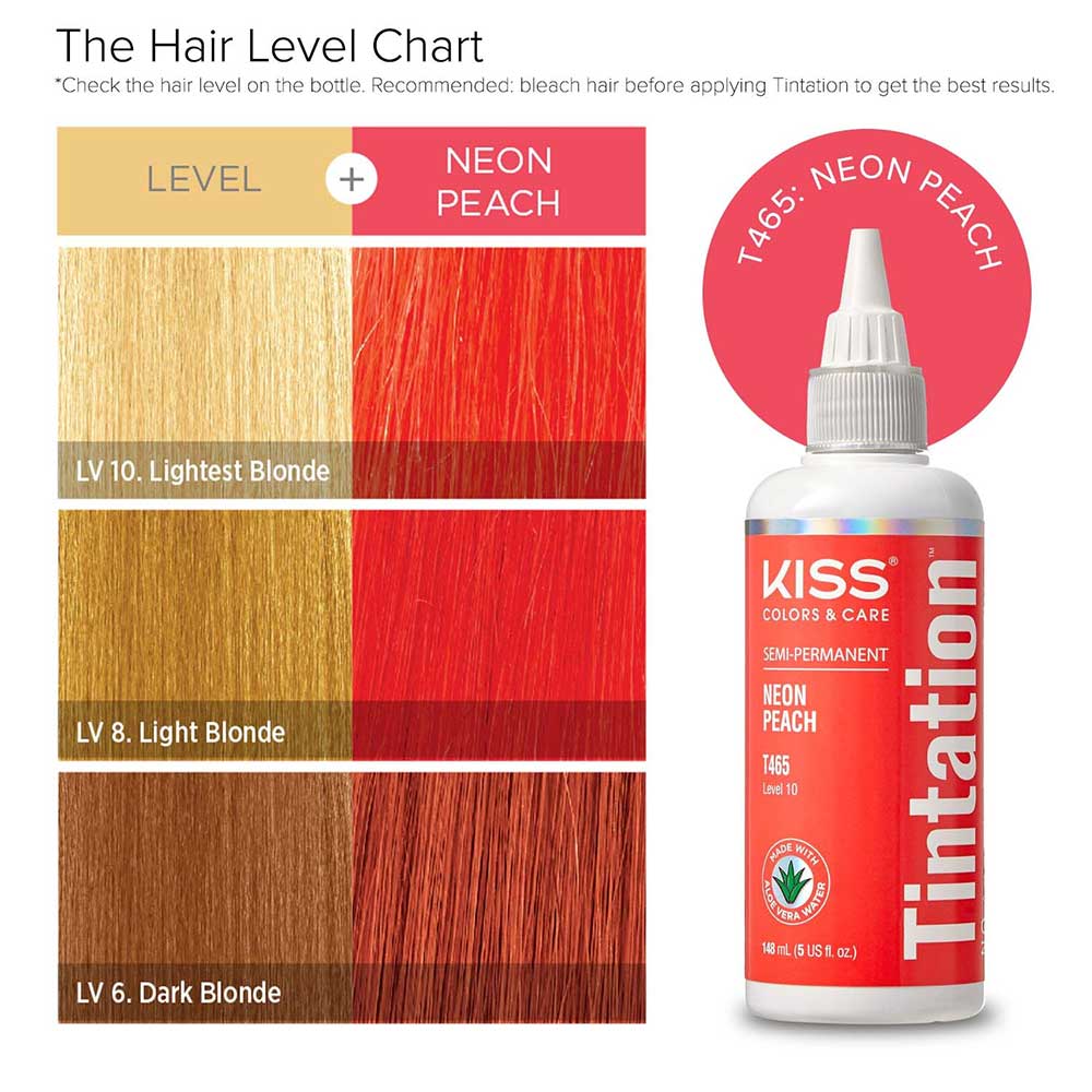 KIss Tintation Semi Permanent Hair Color 5 US fl. oz.
