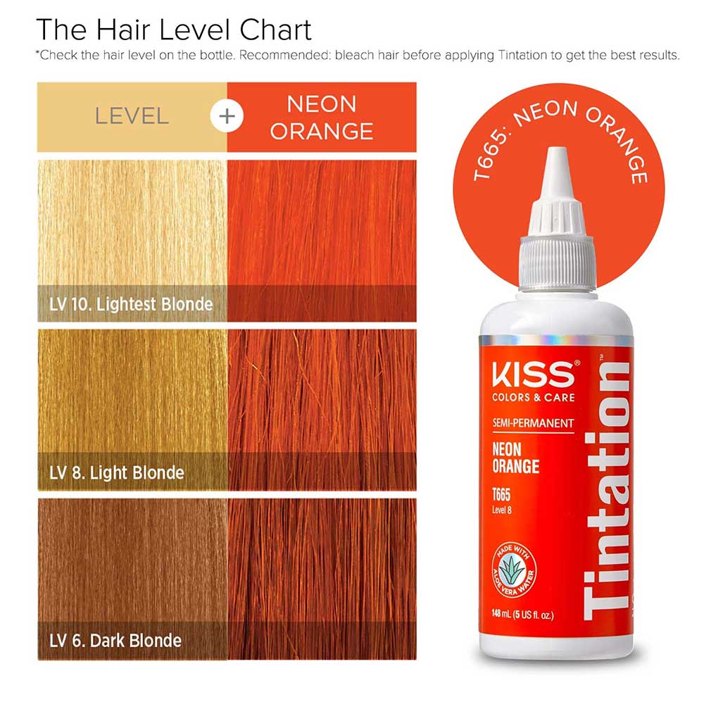 KIss Tintation Semi Permanent Hair Color 5 US fl. oz.