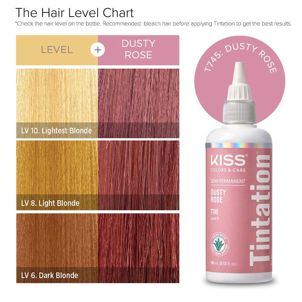 KIss Tintation Semi Permanent Hair Color 5 US fl. oz.