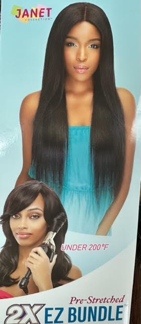 Janet Collection Human Hair Mix Weave 2X EZ BUNDLE STRAIGHT