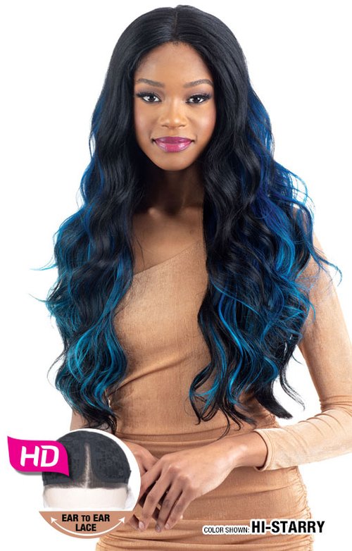 Shake-N-Go Legacy Human Blend Lace Front Wig FANTASIA