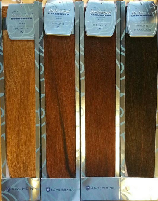 Hollywood 100% Human Hair for Weaving - YAKY STRAIGHT