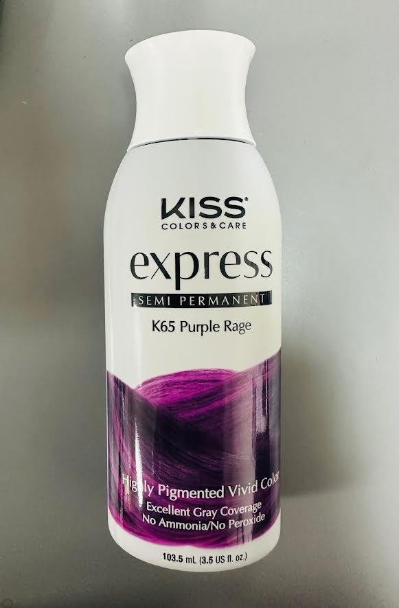 Kiss Express Semi-Permanent Hair Color 3.5 US fl. oz.