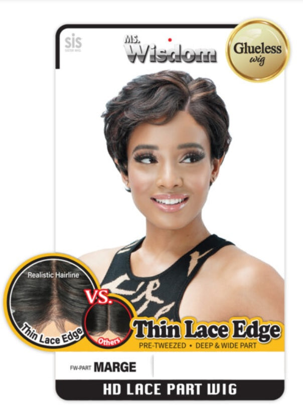 Sis Synthetic Lace Part Wig FW-PART MARGE