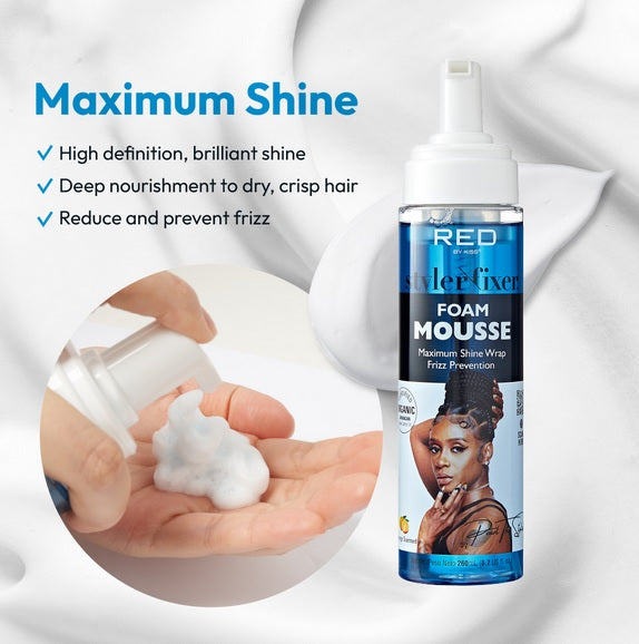 Red by Kiss Styler Fixer Foam Mousse