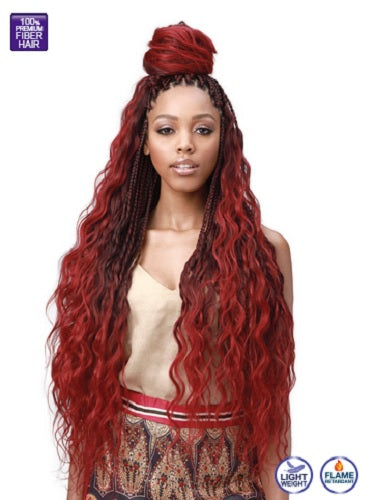 Bobbi Boss Knotless Pre-Stretched Braid PF BODY WAVE 28 3X