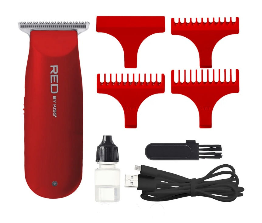 RED BY KISS Cordless Rechargeable Mini Trimmer