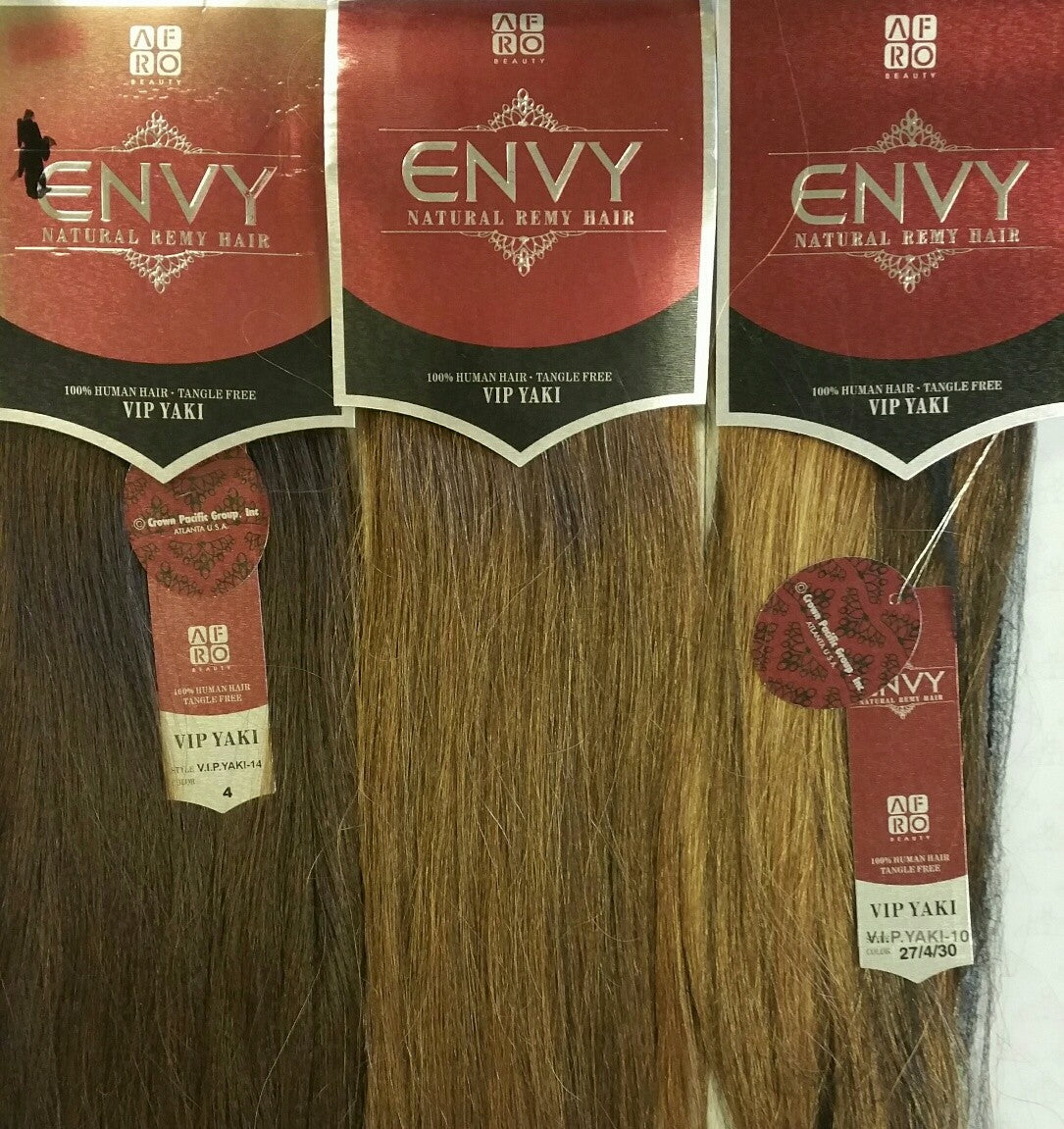 Afro Beauty 100% Remi Human hair for Weaving ENVY VIP YAKI