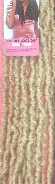 Janet Collection Nala Tress Synthetic Crochet Braid Hair POETRY LOCS 24"