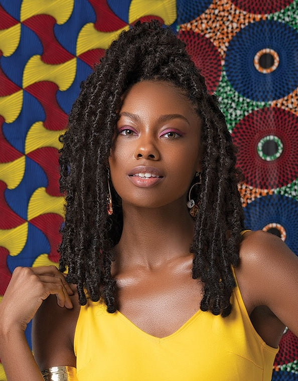 Janet Collection Nala Tress Synthetic Crochet Braid Hair 3X BUTTERFLY FAUX LOCS 10/12/14
