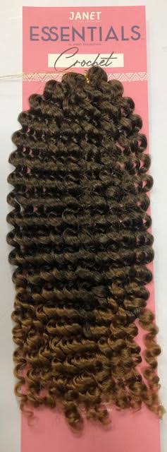 Janet Collection Essential Synthetic Crochet Braid Hair WATER WAVE 24" - SPECIAL DEAL!!