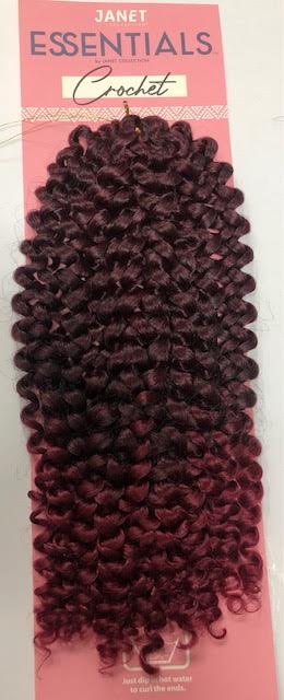 Janet Collection Essential Synthetic Crochet Braid Hair WATER WAVE 24" - SPECIAL DEAL!!