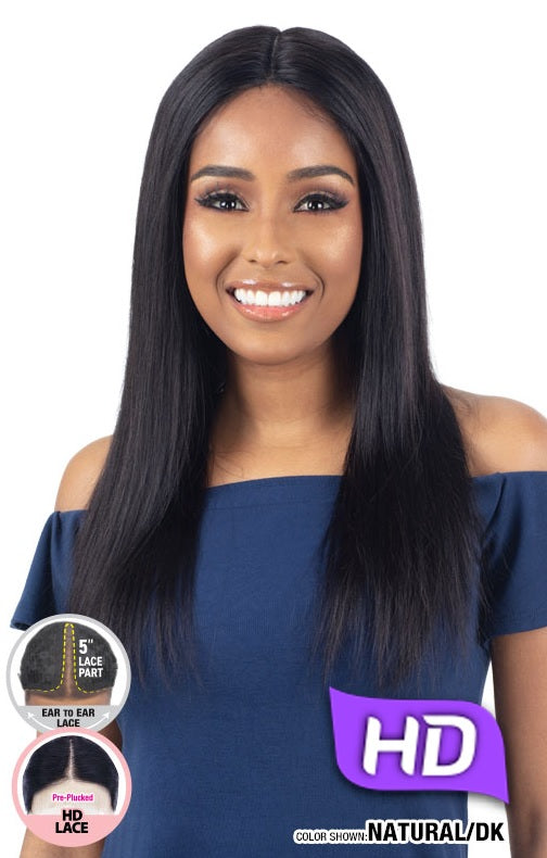 Shake-N-Go girlfriend 100% Virgin Human Hair HD Lace Front Wig STRAIGHT 22