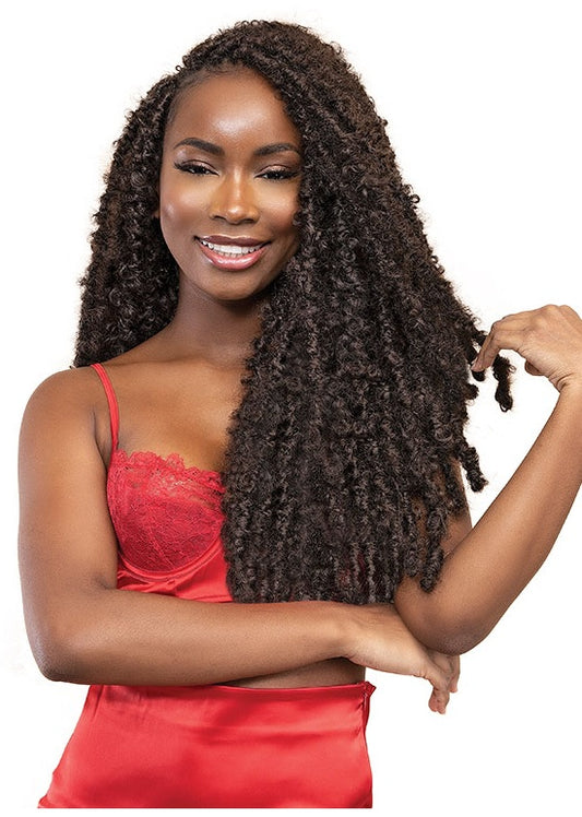 Janet Collection Nala Tress Synthetic Crochet Braid Hair BUTTERFLY BORN LOCS 24"(SLIM)