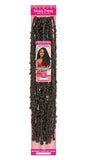 Janet Collection Nala Tress Synthetic Crochet Braid Hair BUTTERFLY BORN LOCS 24"(SLIM)