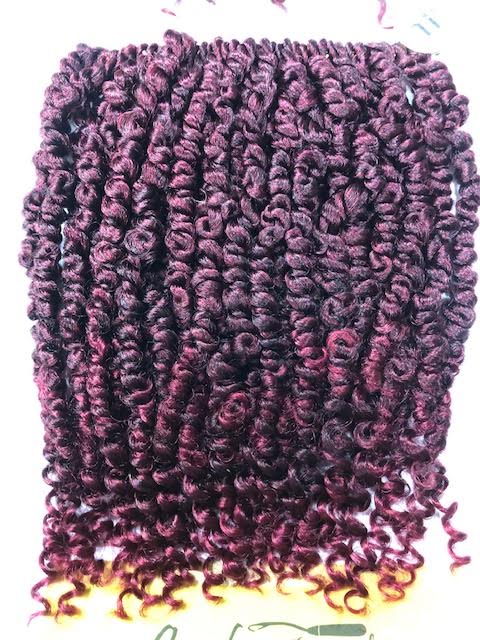 Zury Synthetic Pre-Looped Crochet Braid Hair PASSION TWIST V 9,10,11"