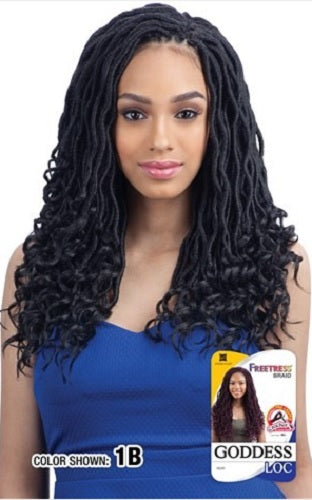 Freetress Synthetic Crochet Braiding Hair GODDESS LOC 14"