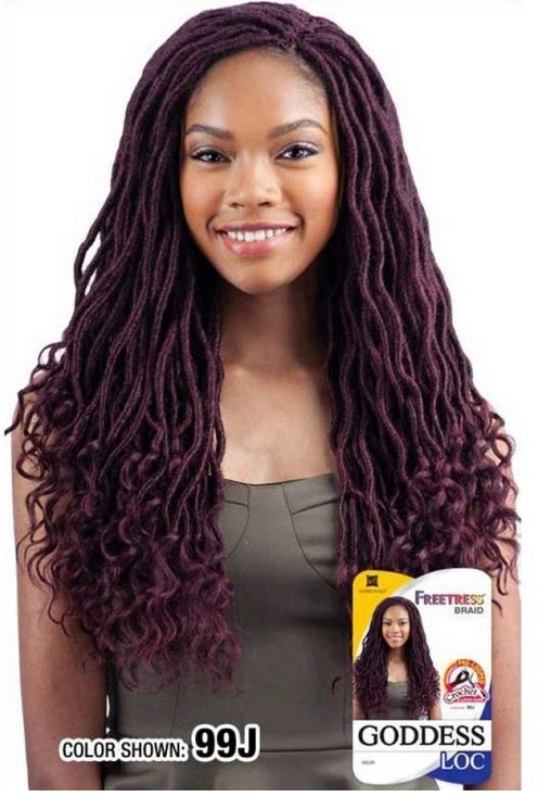 Freetress Synthetic Crochet Braiding Hair GORGEOUS LOC 18"(GODDESS LOC)