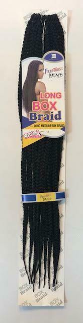 Freetress Synthetic Crochet Braiding Hair LONG MEDIUM BOX BRAID