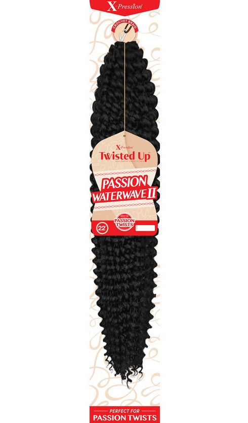 Outre X-Pression Twisted Up Synthetic Crochet Braid Hair PASSION WATERWAVE II