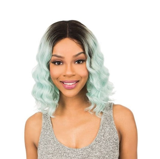 New Born Free Synthetic Magic Lace Front I Part Wig MLI308