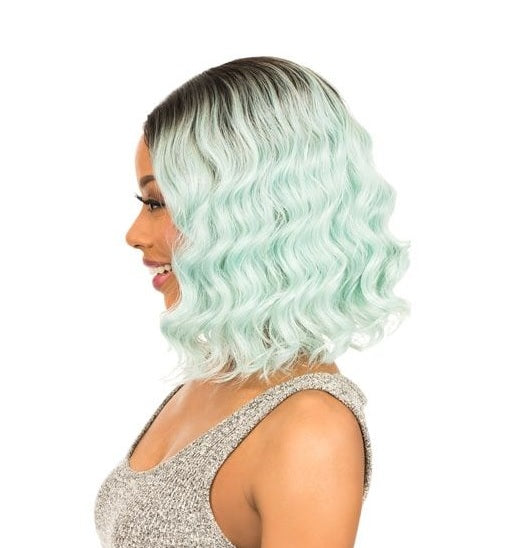 New Born Free Synthetic Magic Lace Front I Part Wig MLI308