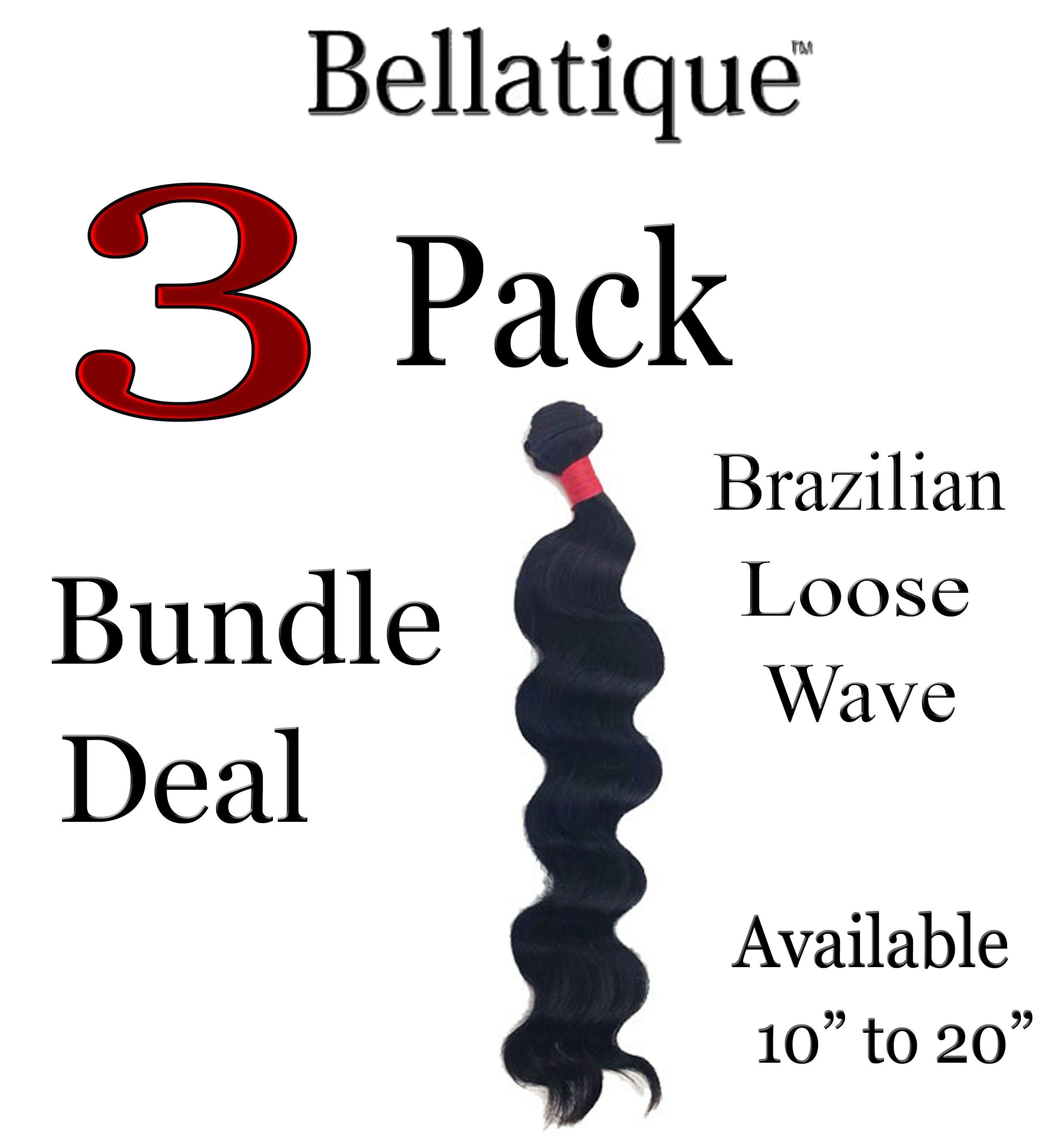 [JANEIRO 3 Bundles 100% Virgin Brazilian Remy STRAIGHT] - HairCloset.com