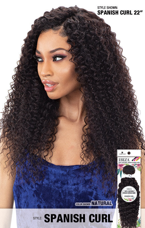 Shake-N-Go 100%  Natural Virgin Human Hair IBIZA - SPANISH CURL