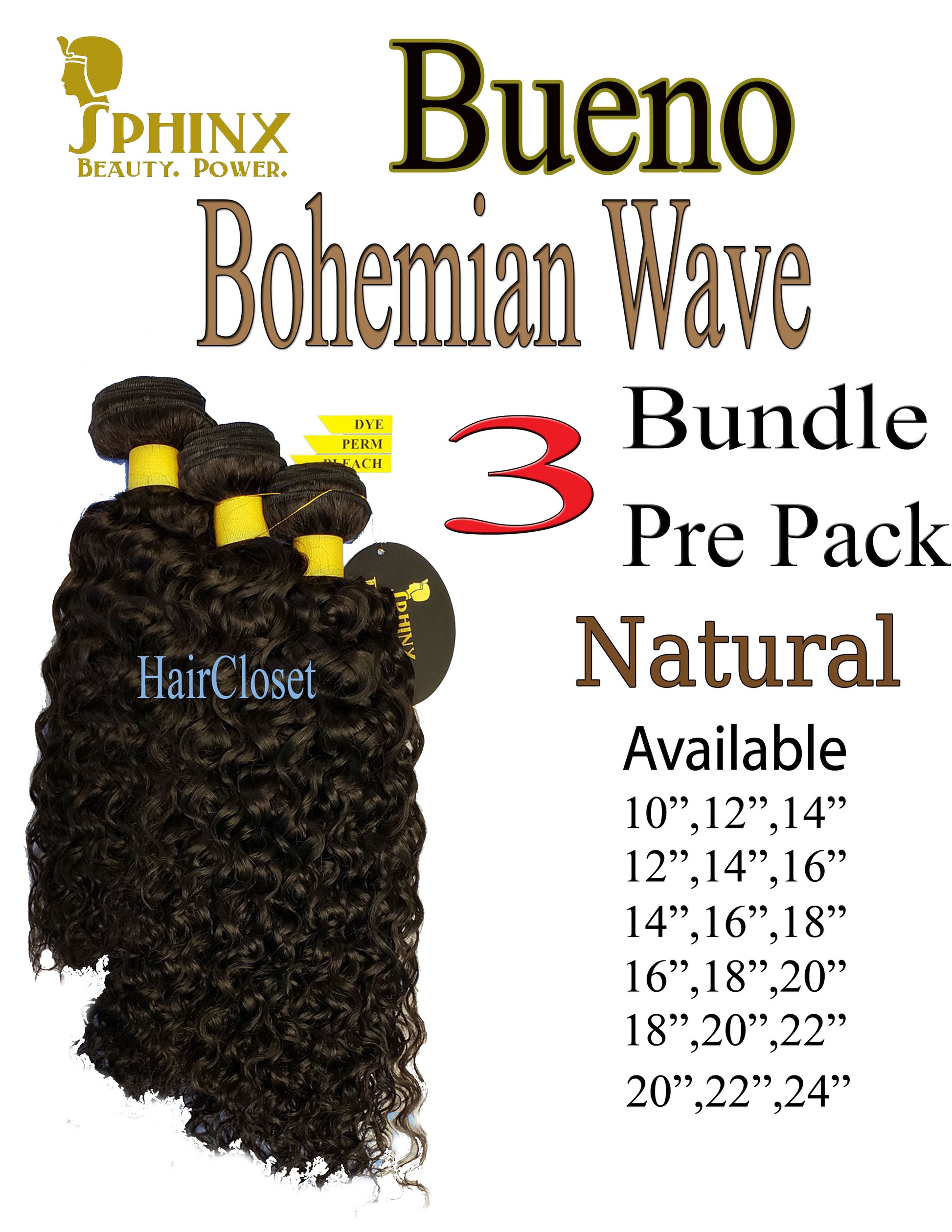 [JANEIRO 3 Bundles 100% Virgin Brazilian Remy STRAIGHT] - HairCloset.com