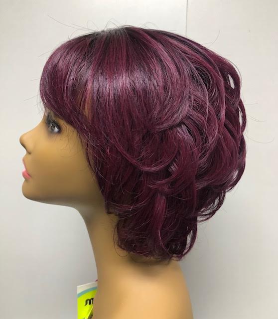 Junee Manhattan Style Synthetic Full Wig CORAL