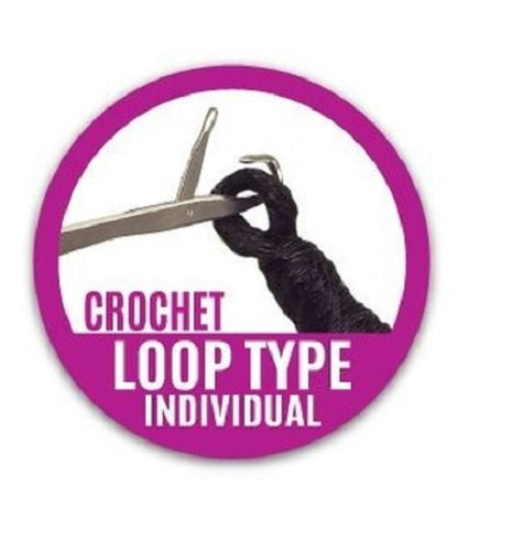 Bobbi Boss Synthetic Crochet Braid Hair NU LOCS CURLY TIPS 18" 2X