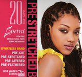 Afro Beauty 3X SPETRA PRE-STRETCHED BRAID 20"
