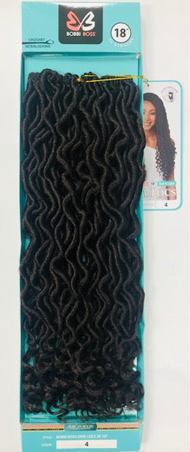 Bobbi Boss Synthetic Crochet Braid Hair DIVA LOCS 18"