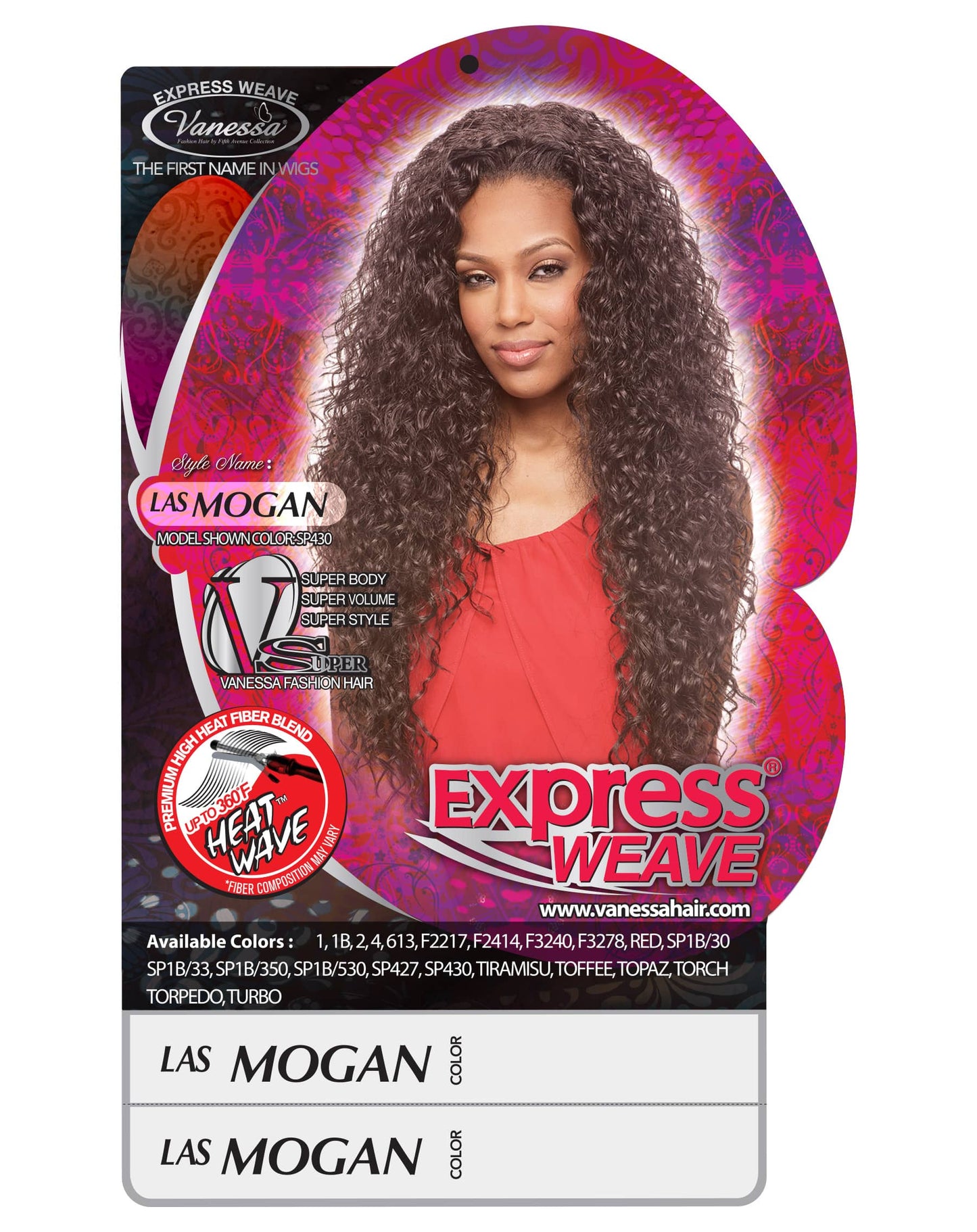 Vanessa Synthetic Half Wig LAS MOGAN