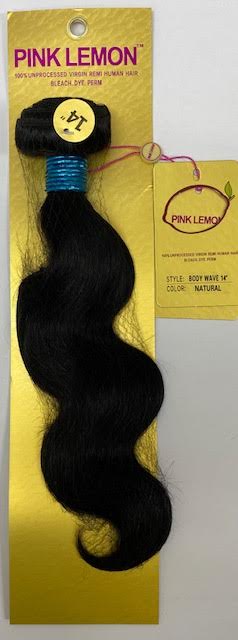 Pink Lemon 100% Unprocessed Human Hair BODY WAVE