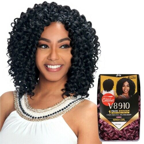 Zury Synthetic Crochet Braiding Hair V8910 WANDA CURL - 1PACK ENOUGH