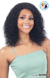 Shake-N-Go Naked Brazilian Natural 100% Human Hair Lace Part Wig DEEP WAVE 18